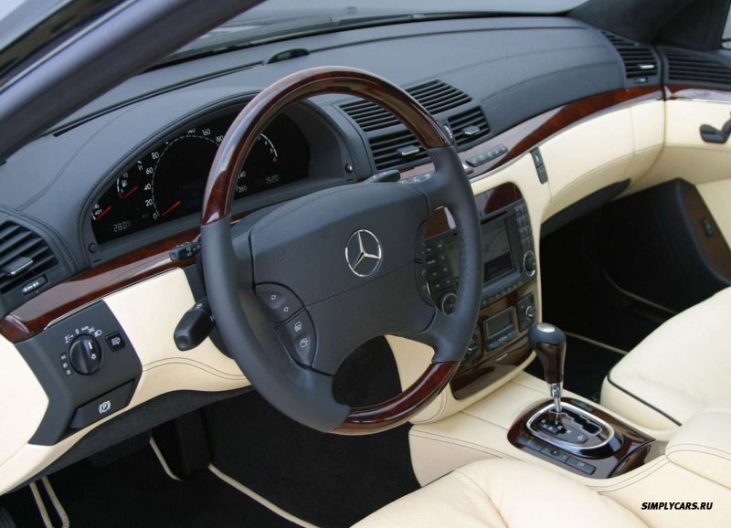 Mercedes s class 2000 салон
