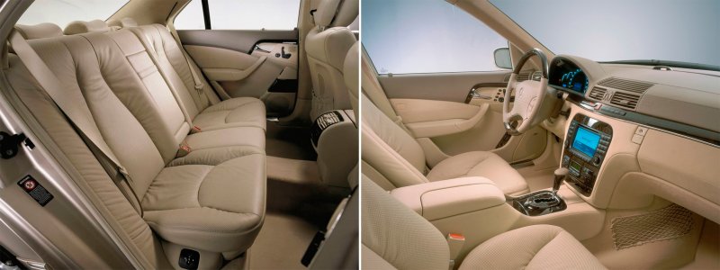 Mercedes-Benz w220 салон