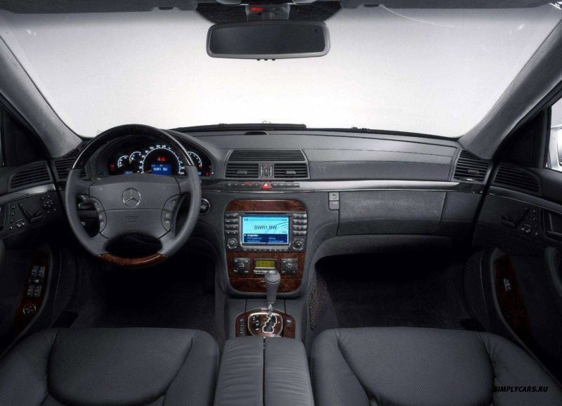 Mercedes Benz s500 w220 салон