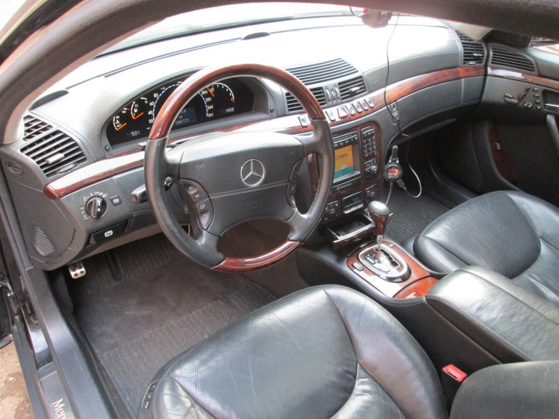 Mercedes-Benz w220 салон