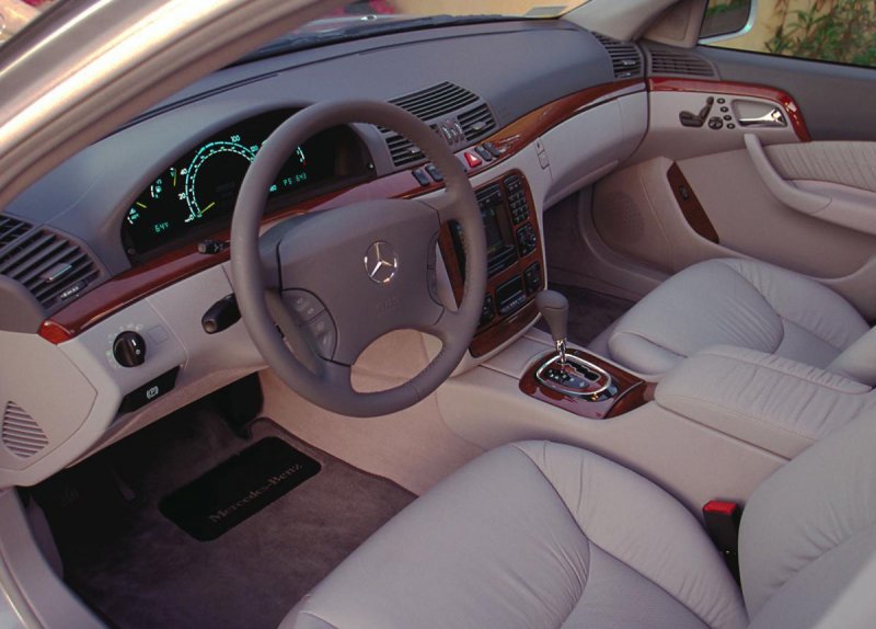 Mercedes-Benz w220 салон