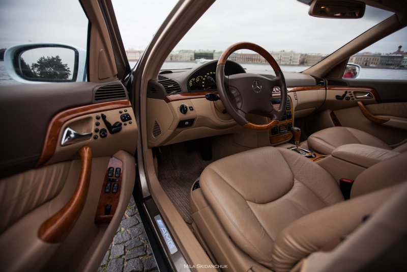 Мерседес s600 w220 салон