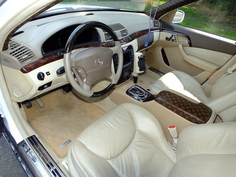 Mercedes-Benz w215 салон
