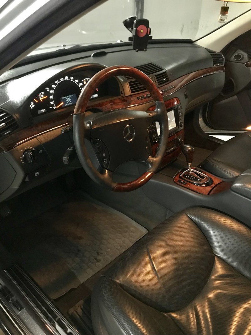 Mercedes-Benz w220 салон