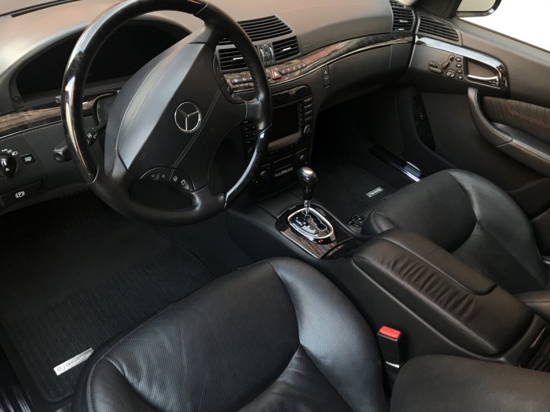Mercedes Benz s class w220 салон