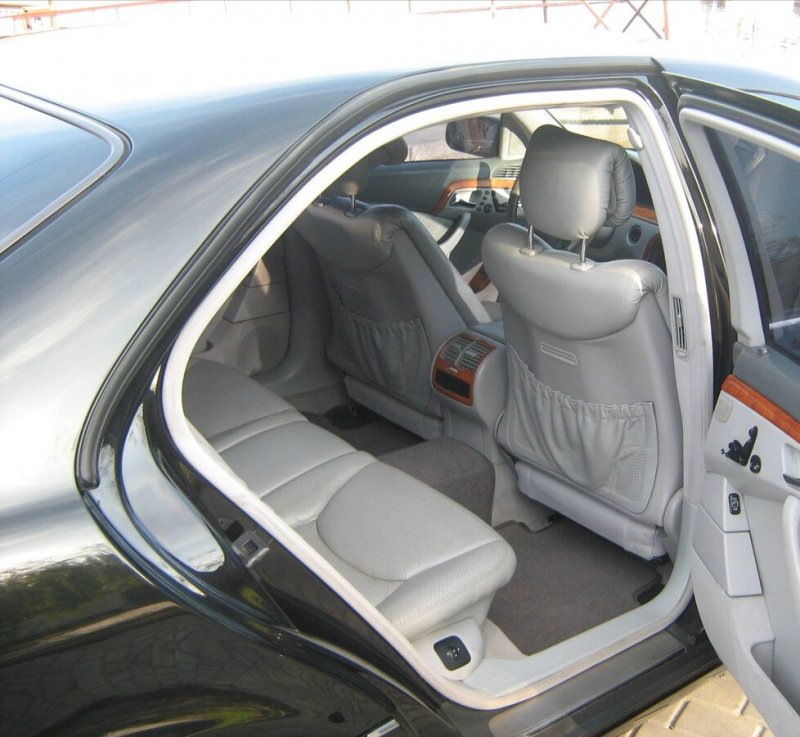 Mercedes Benz s500 w220 салон