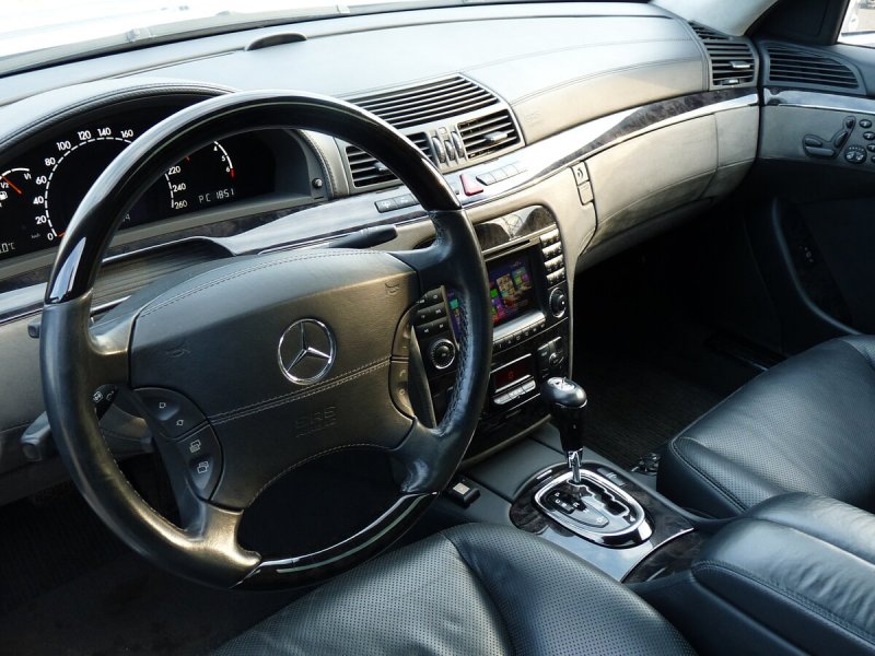 Mercedes-Benz w220 салон