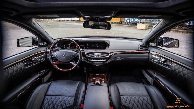 S class w220 салон