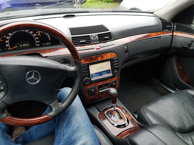 Mercedes w220 long салон