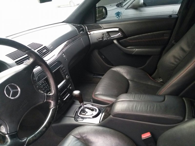 Mercedes s class w220 салон