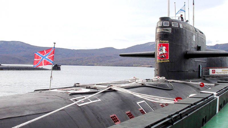 К-433 Святой Георгий Победоносец проекта 667бдр кальмар
