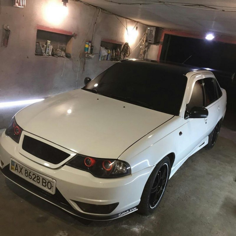 Белая Дэу Нексия н150