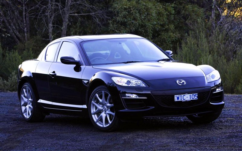 Mazda RX 8 черная