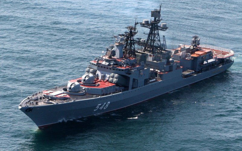 Корабль ТОФ «Адмирал Виноградов»