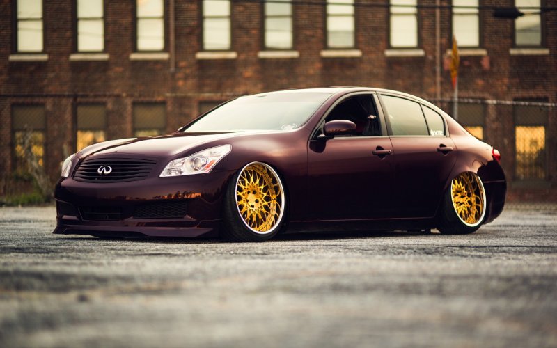 Infiniti g35 stance