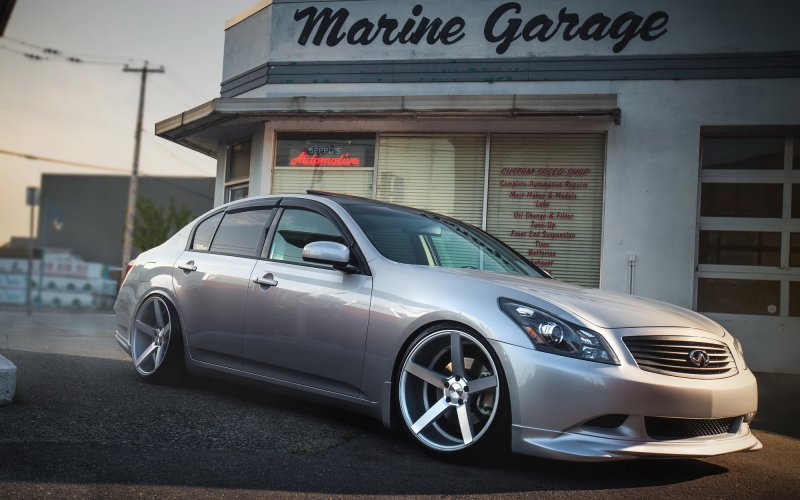 Vossen диски на Инфинити g35x
