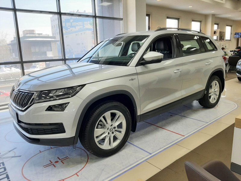 Skoda Karoq серебристый металлик