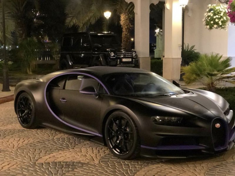 Bugatti Chiron Black Matte