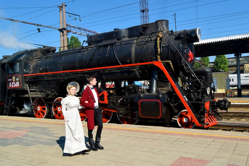Паровоз серии Эр 797-41