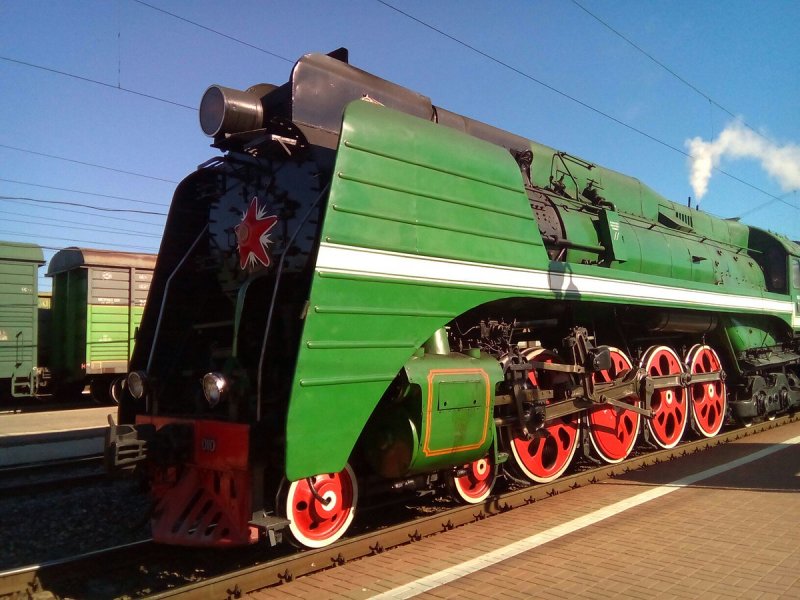 Ретропоезд на паровой тяге