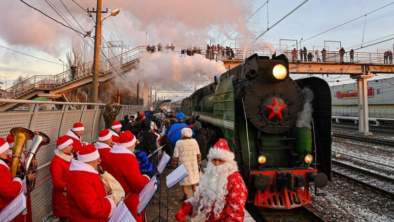 Ретро поезд Москва