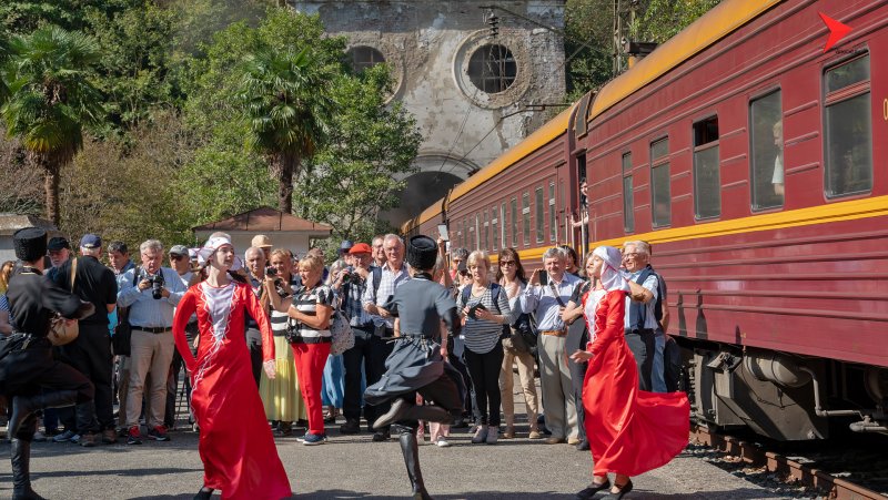 Туристический ретро поезд Переславль Залесский