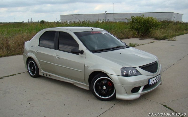 Renault Logan тюнингованная