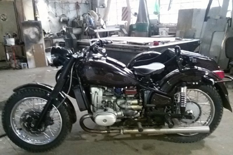 Габариты мотоцикла Урал м-66