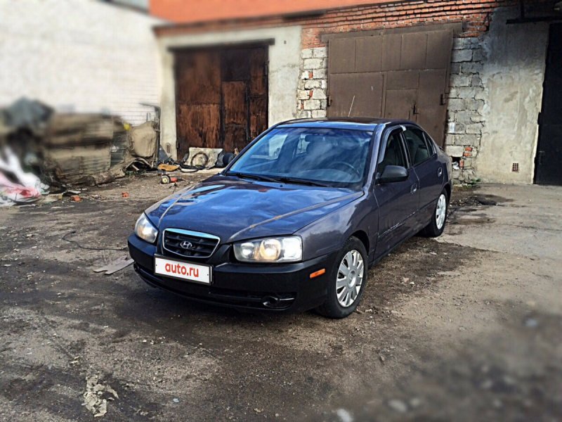 Elantra XD 2002 тонировка