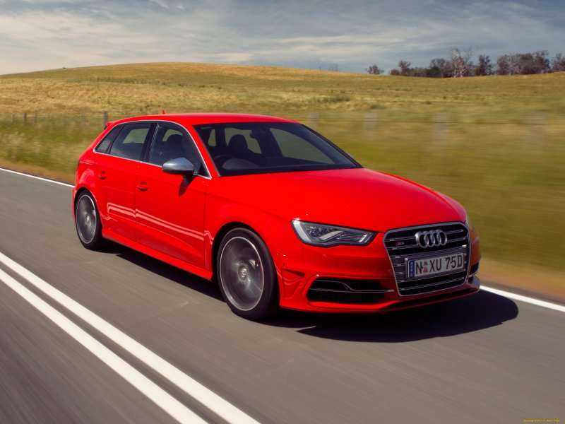 Audi rs3 sedan Tuning Red