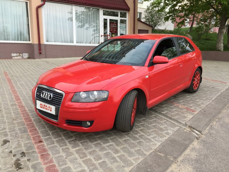 Ауди а3 хэтчбек красная
