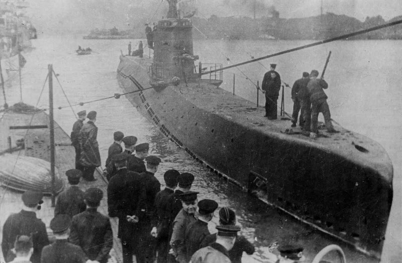 Советская подводная лодка ВОВ 1941-1945