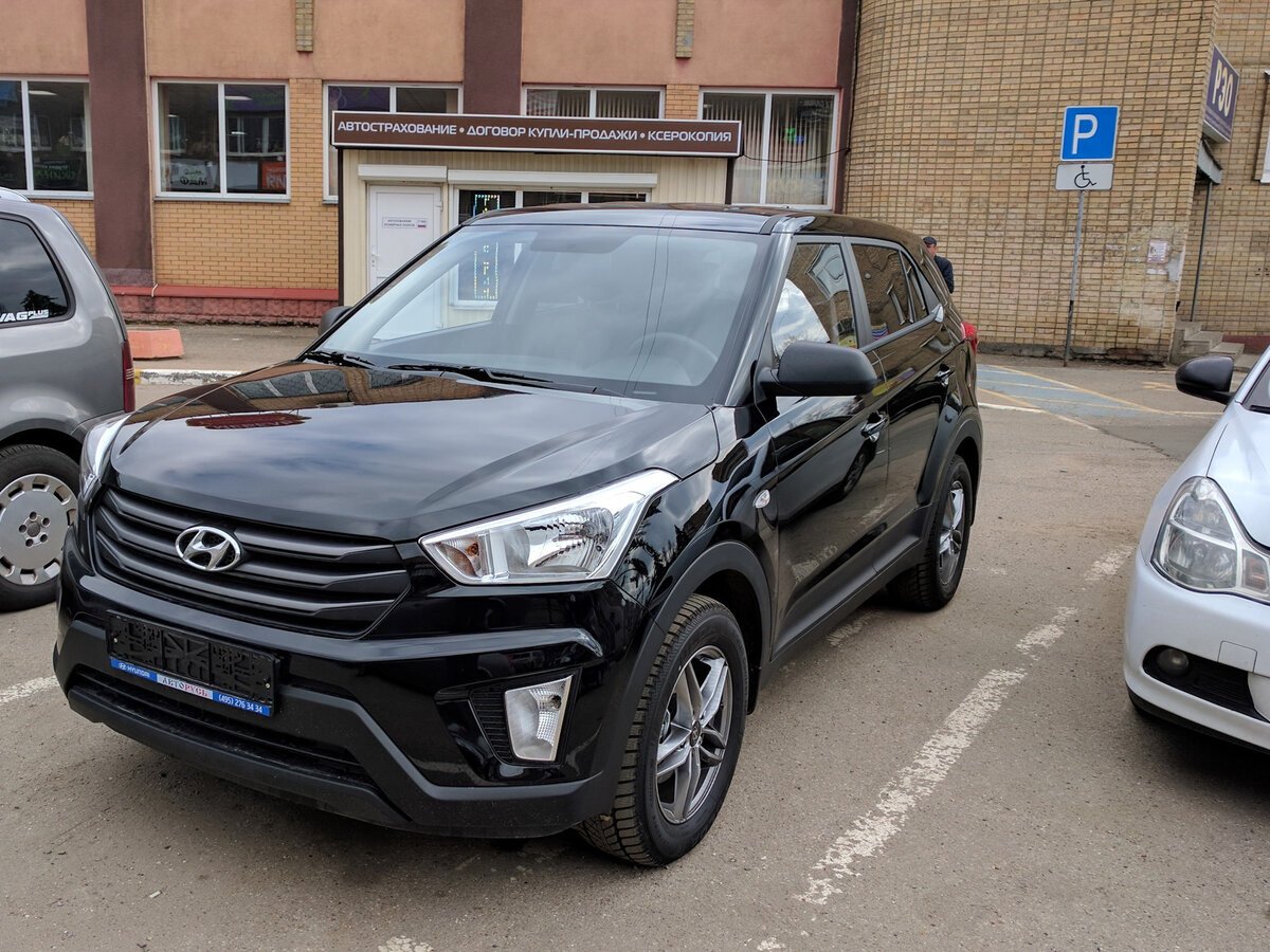 Hyundai Creta 2018 черный