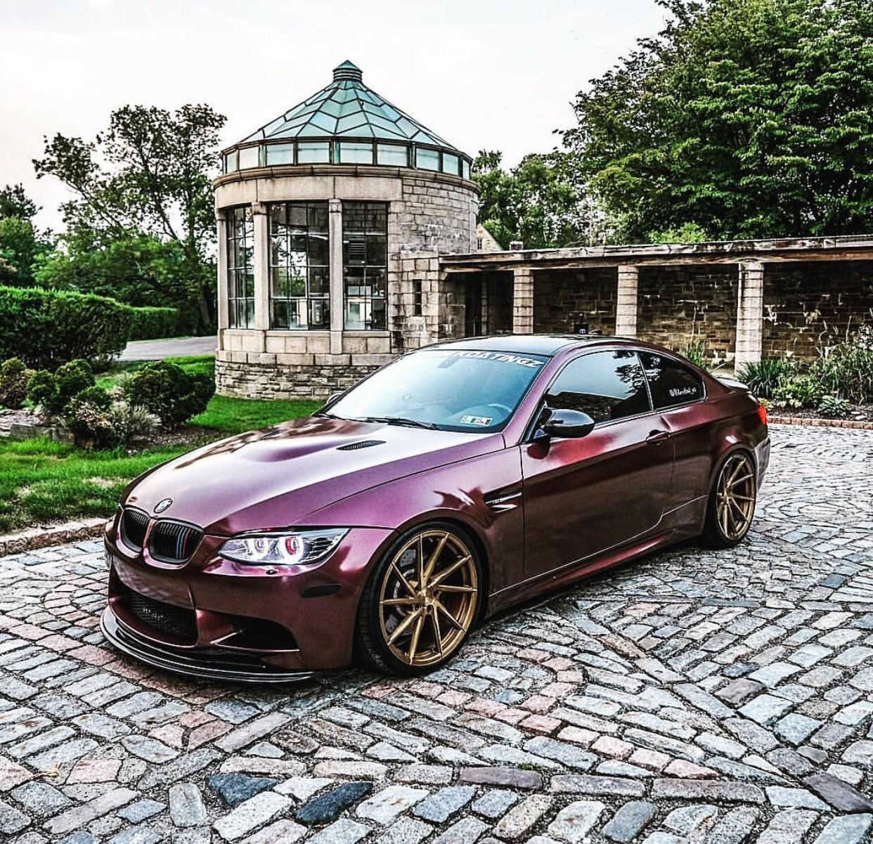 BMW e92 m3 Burgundy