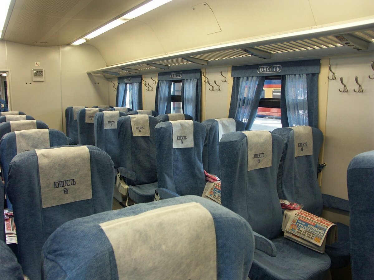 Вагоны сидячие места фото. Сидячий ФПК 2с. Поезд сидячий вагон Юность.