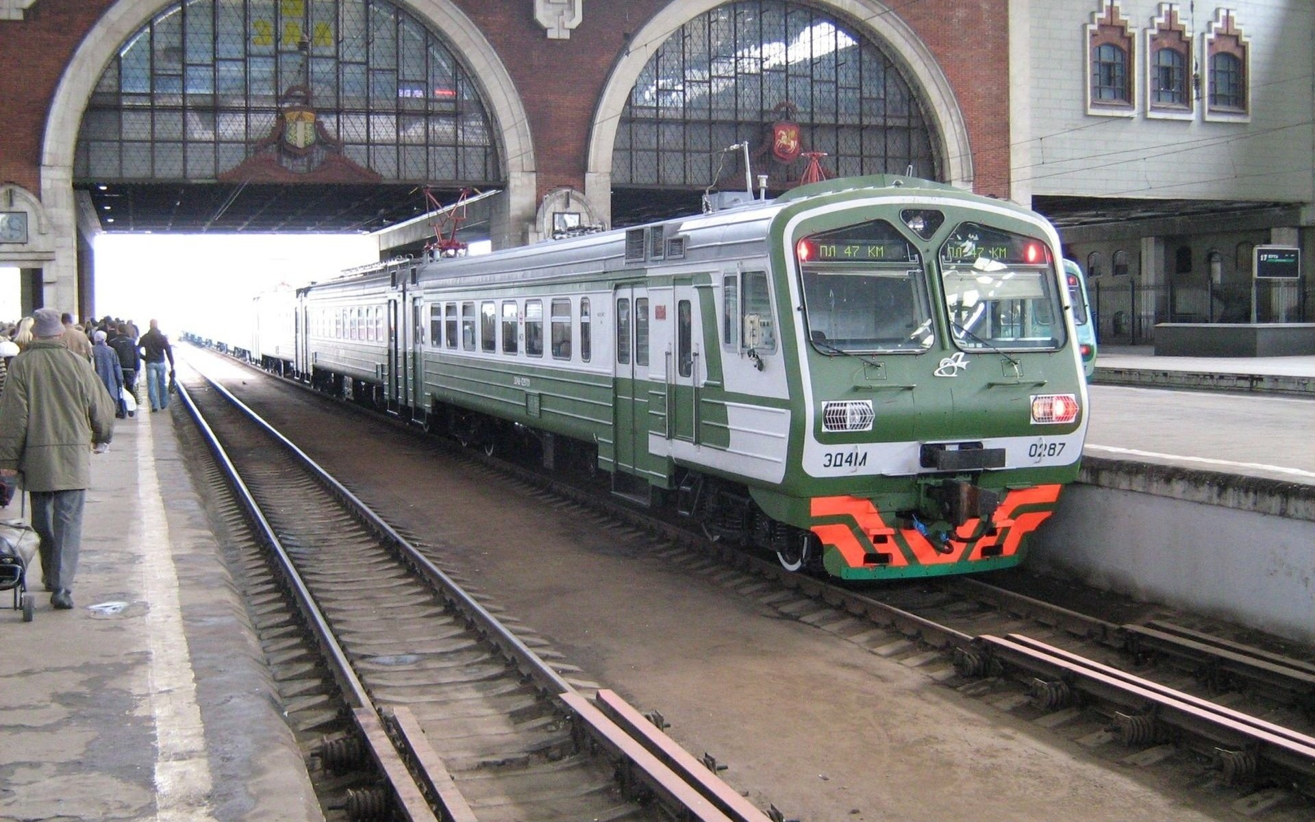 Казанский вокзал электрички
