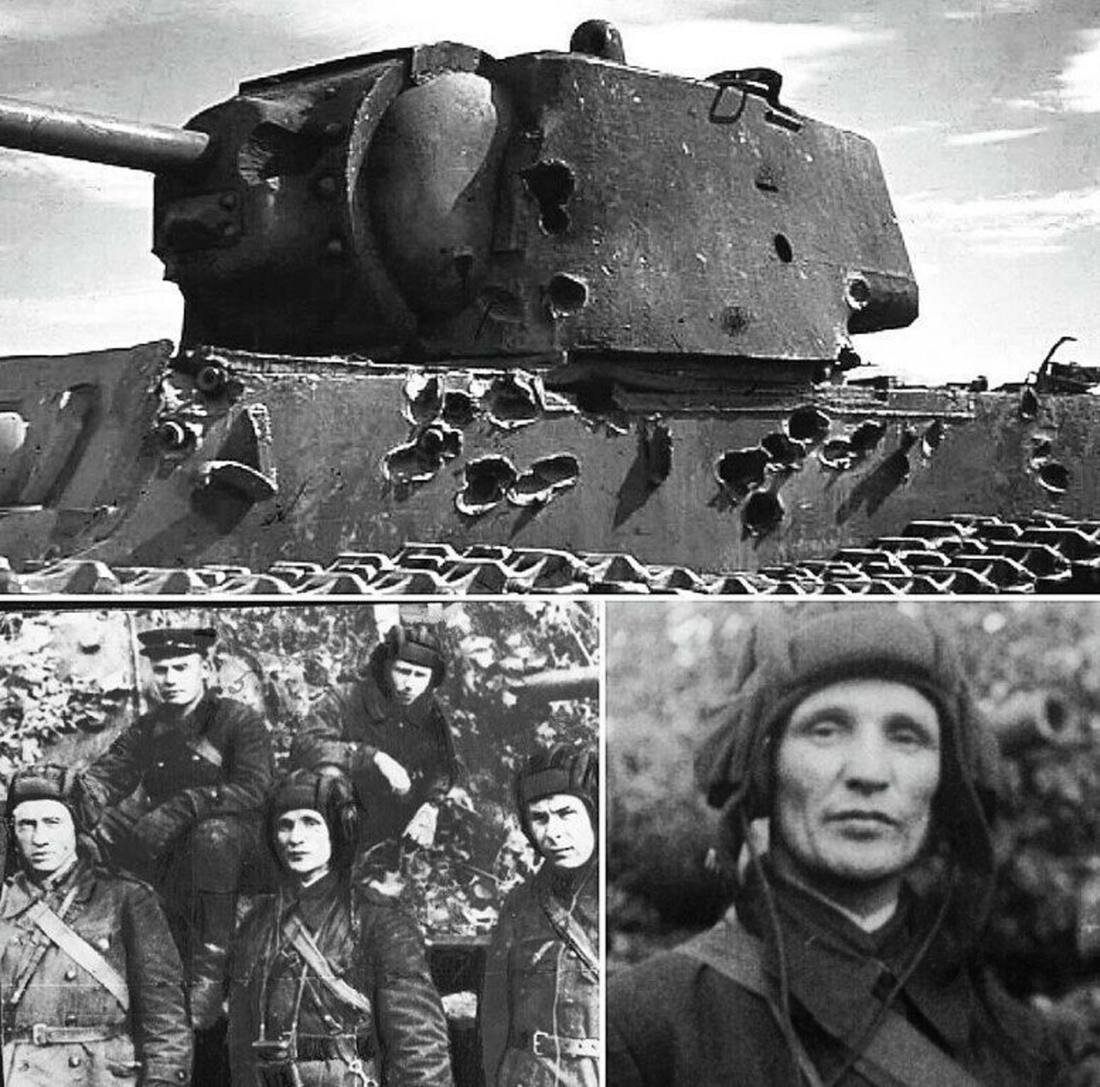 5 августа 1941 год. Колобанов подвиг Колобанова. Кв-1 Колобанова после боя.