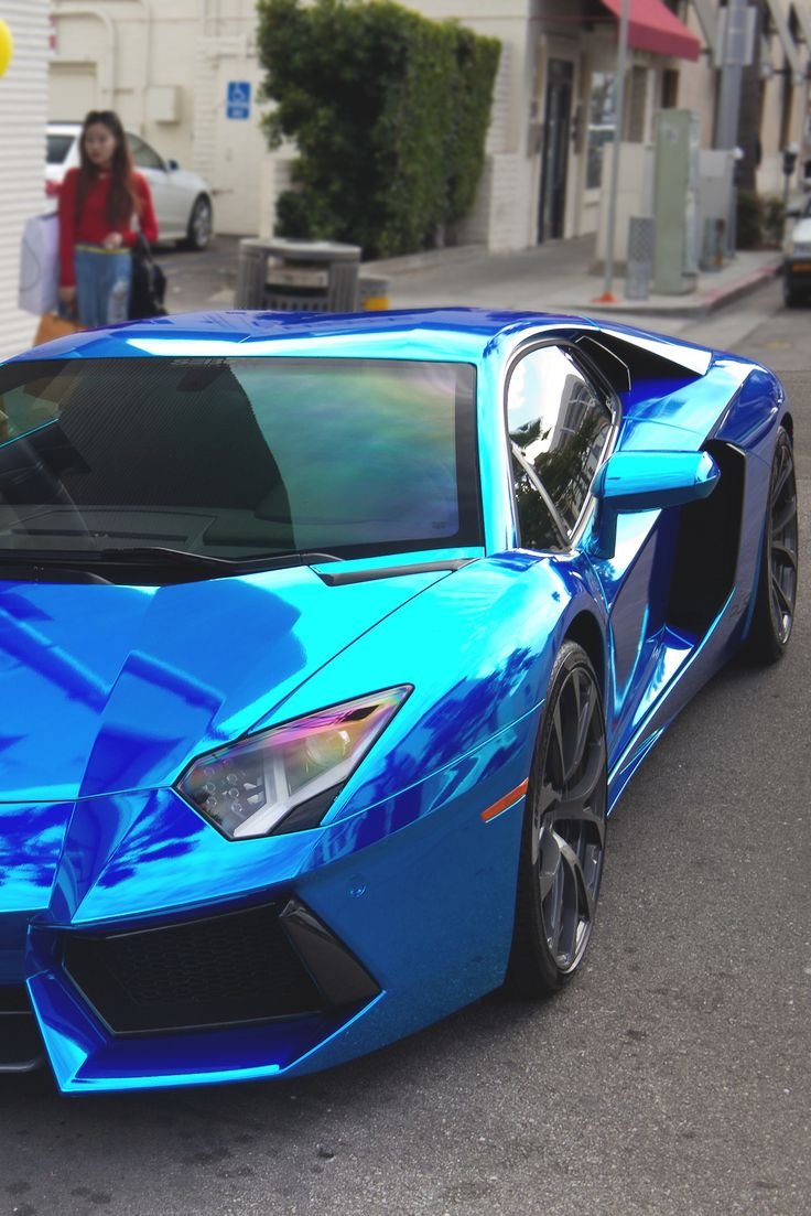 Краска Lamborghini Blue
