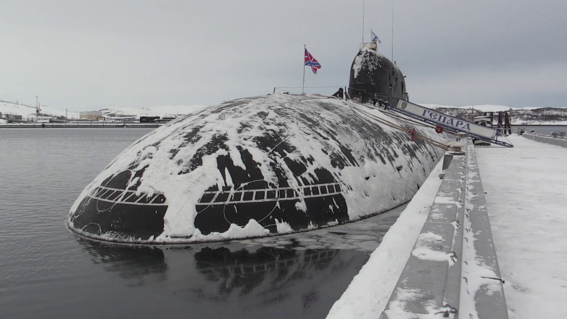 Сила северный. Атомные подводная лодка Североморск.