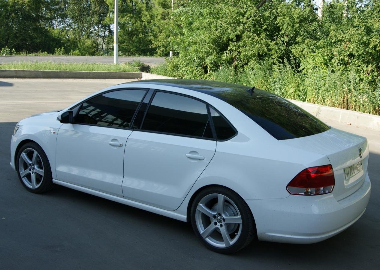 Polo sedan White Tuning