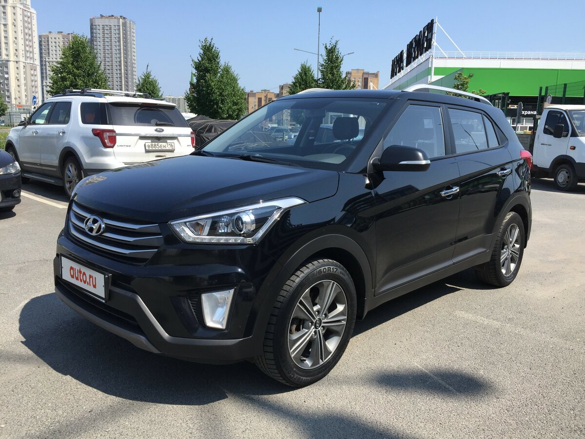 Hyundai Creta черная