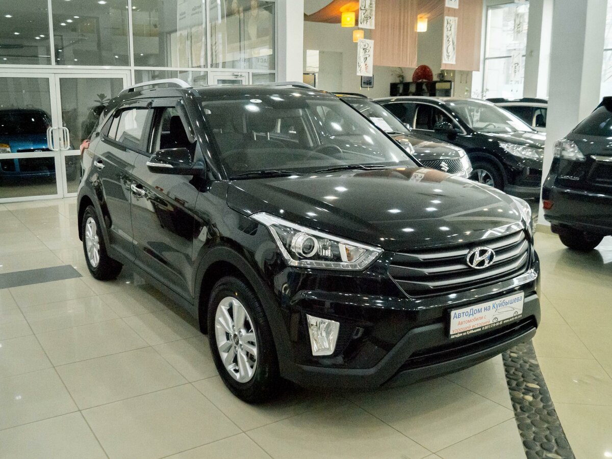 Hyundai Creta черный цвет
