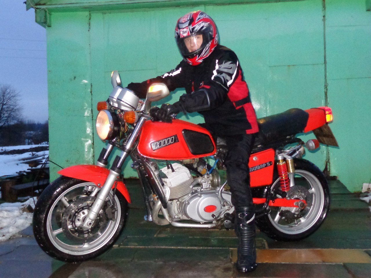Тюнинг мотоцикла ИЖ Планета-5