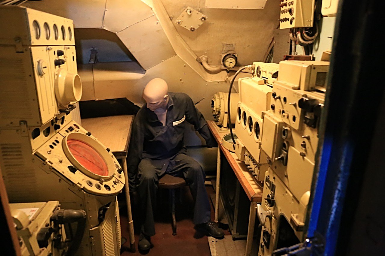Кубрик атомной подводной лодки