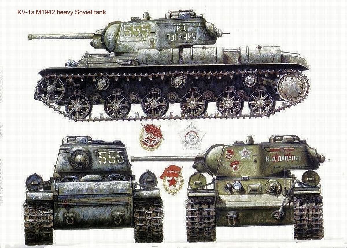 Советский танк кв-8