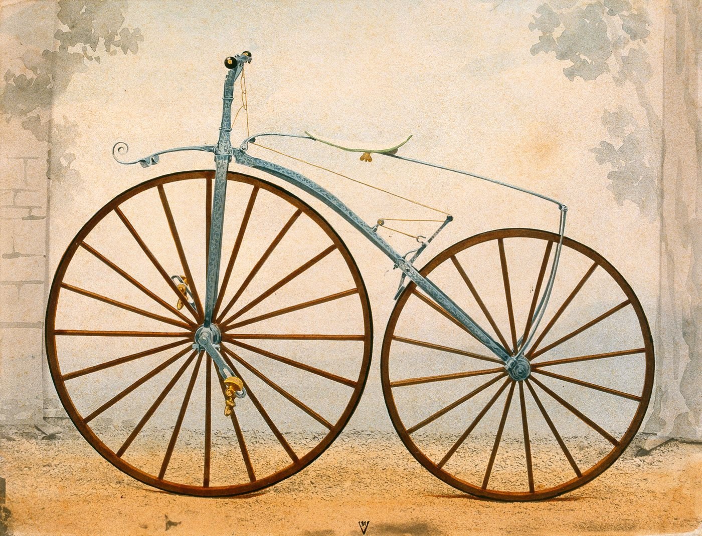 Как раньше в народе называли двухколесную. Пьер Мишо велосипед. Велосипед Пьера Лалмана. Пьер Мишо изобретатель велосипеда.