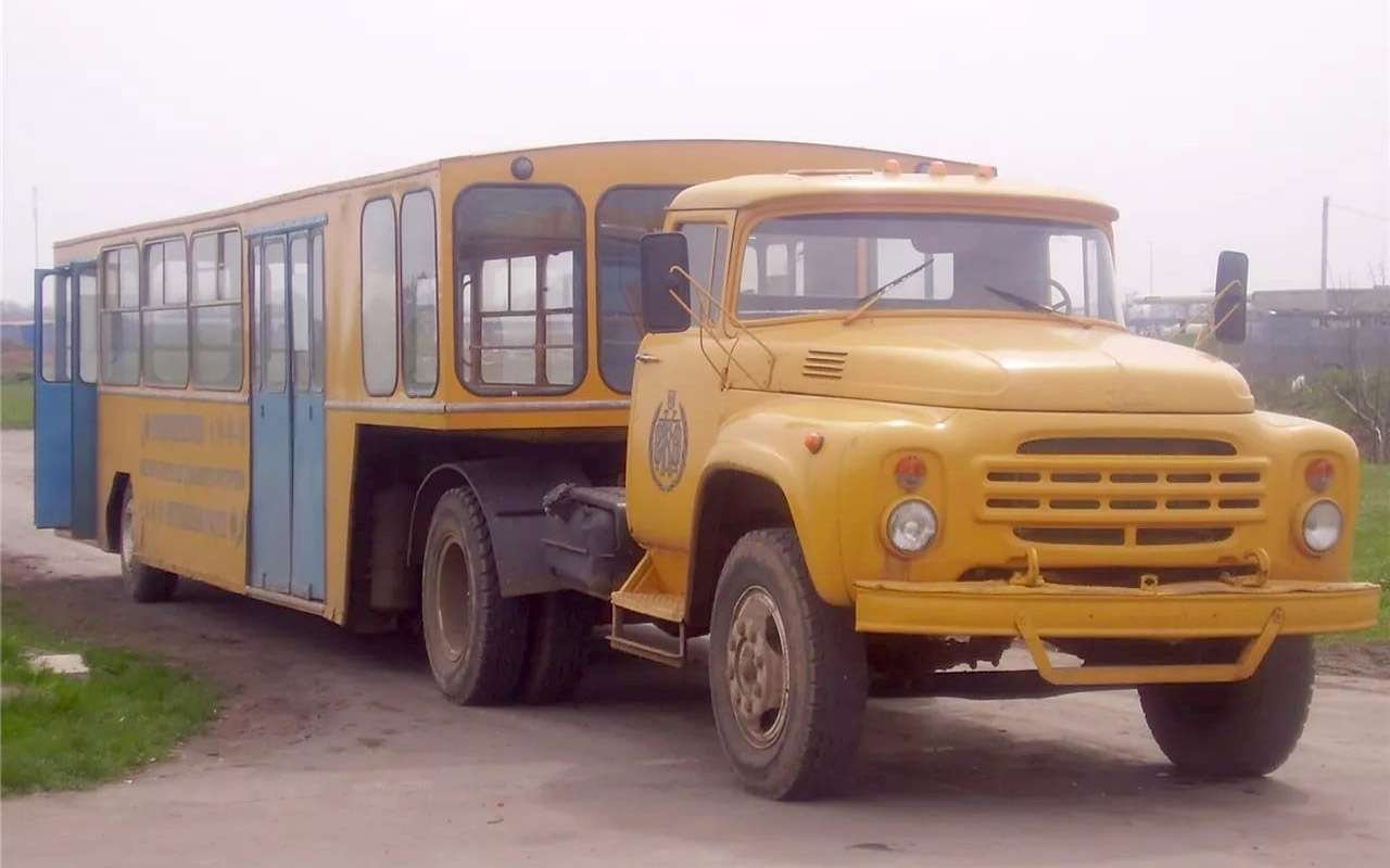 Автобус с15 лось. ЗИЛ 130 аппа 4. ЗИЛ-130в1 с п/п аппа-4. ЗИЛ-130в1, с полуприцепом аппа-4. ЗИЛ 130 автобус.