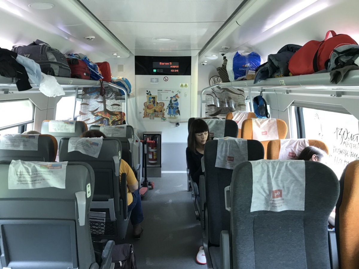 Поезд москва воронеж двухэтажный фото вагонов