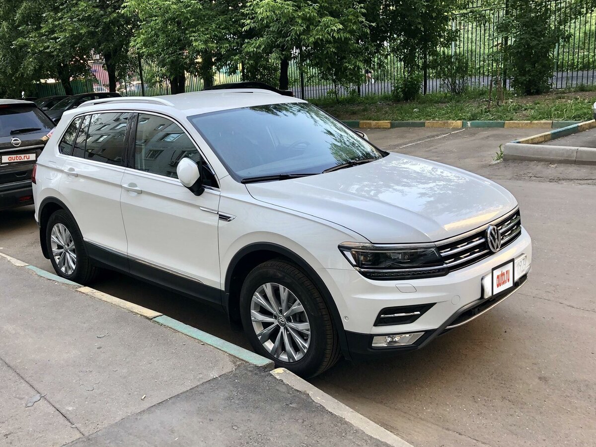 Volkswagen Tiguan 2017 белый