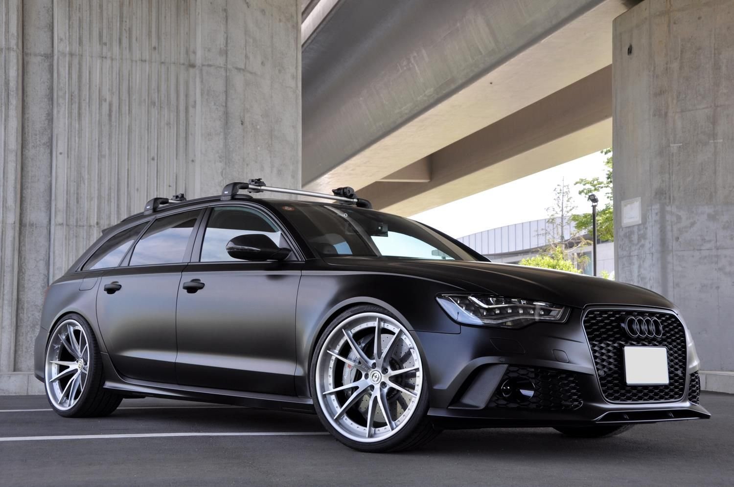 Ауди rs6 черная матовая